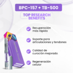 BPC-157 & TB-500 Beneficios: Recuperación más rápida, Soporte para articulaciones y tendones
