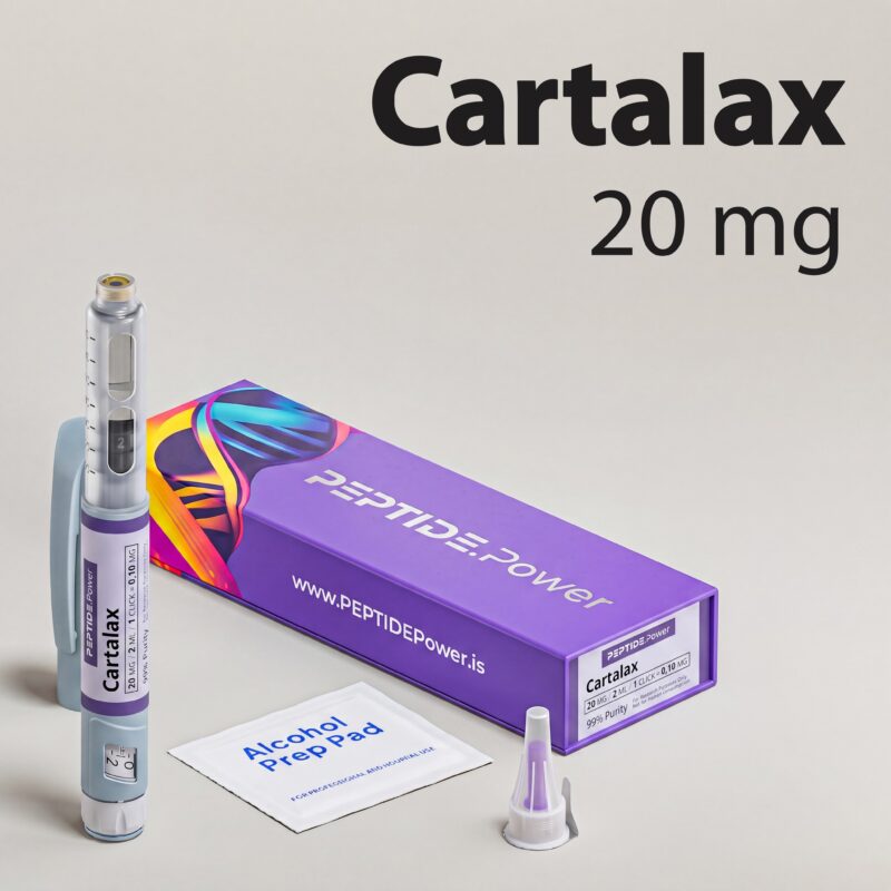 Cartalax: 20 mg - Pluma de Péptido de Investigación Premezclada, 99%+ Pureza (CoA) | PEPTIDE.Power