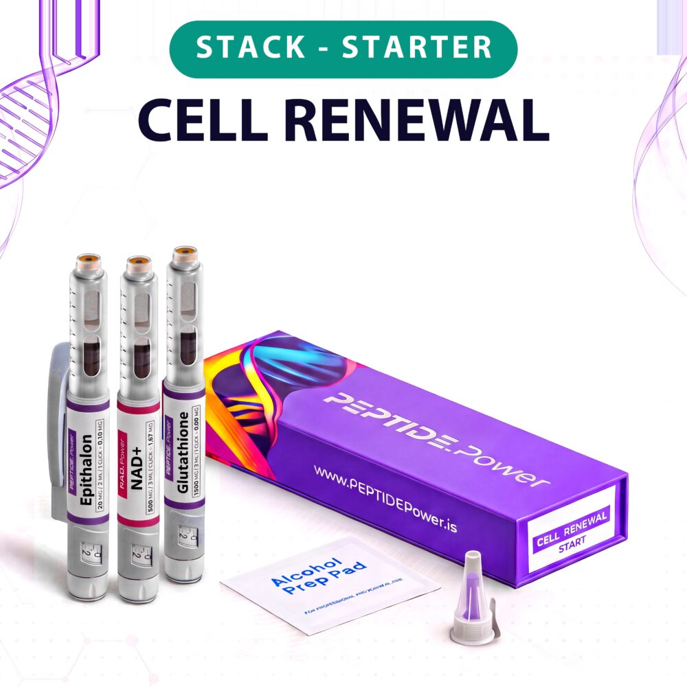 Cell Renewal - Start - Pluma de Péptido de Investigación Premezclada, 99%+ Pureza (CoA) | PEPTIDE.Power