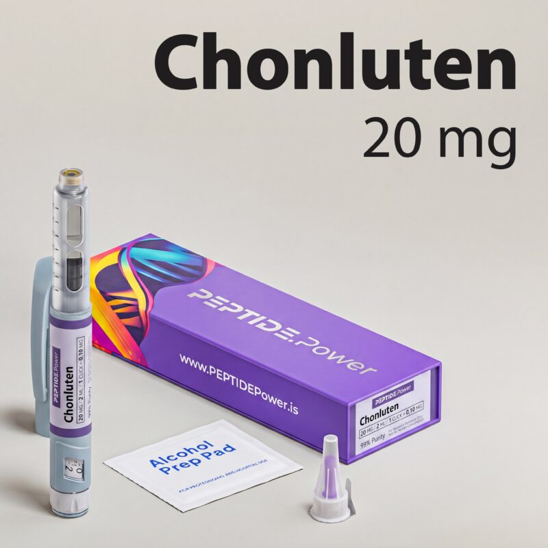 Chonluten: 20 mg - Pluma de Péptido de Investigación Premezclada, 99%+ Pureza (CoA) | PEPTIDE.Power
