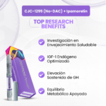 CJC-1295 (No-DAC) + Ipamorelin Beneficios: Investigación en Envejecimiento Saludable, IGF-1 Endógeno Optimizado