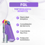 FGL Beneficios: Plasticidad Sináptica, Consolidación de Memoria, Crecimiento Neurítico, Protección Excitotóxica