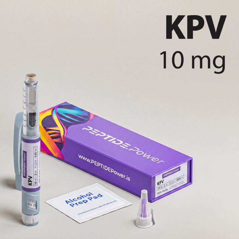KPV: 10 mg - Pluma de Péptido de Investigación Premezclada, 99%+ Pureza (CoA) | PEPTIDE.Power