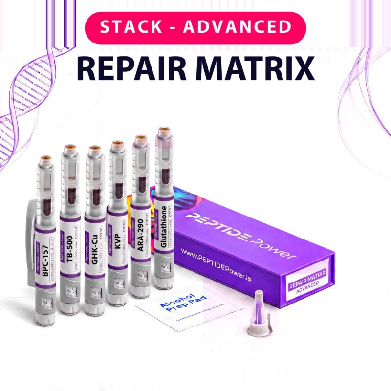Repair Matrix - Advanced - Pluma de Péptido de Investigación Premezclada, 99%+ Pureza (CoA) | PEPTIDE.Power