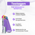 Testagen Beneficios: Diferenciación Celular Dirigida, Actividad Geroprotectora, Equilibrio Endocrino