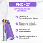 PNC-27 Beneficios: Cinética de Permeabilización Rápida, Direccionamiento al Receptor de Superficie
